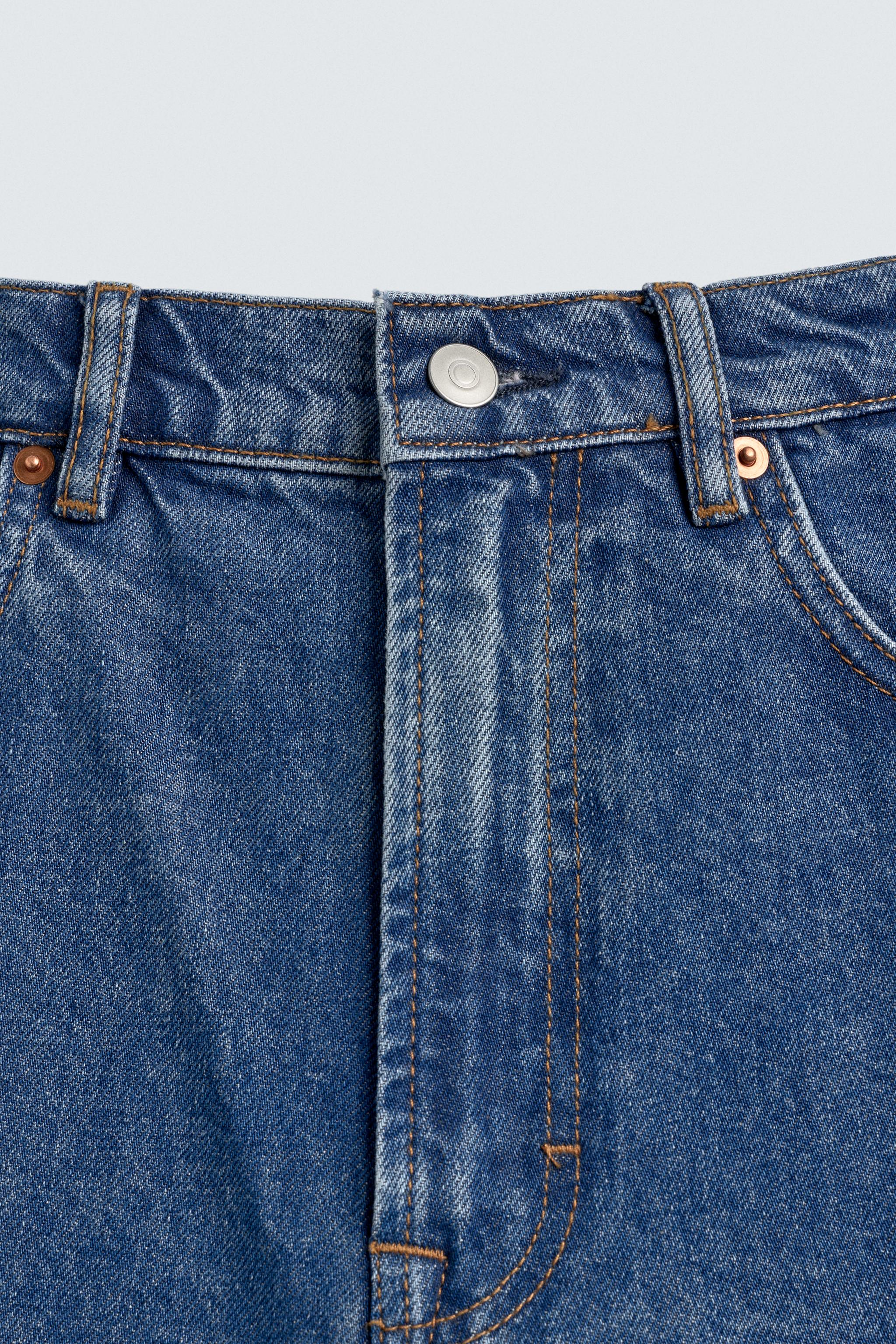 STRAIGHT ANKLE FIT JEANS